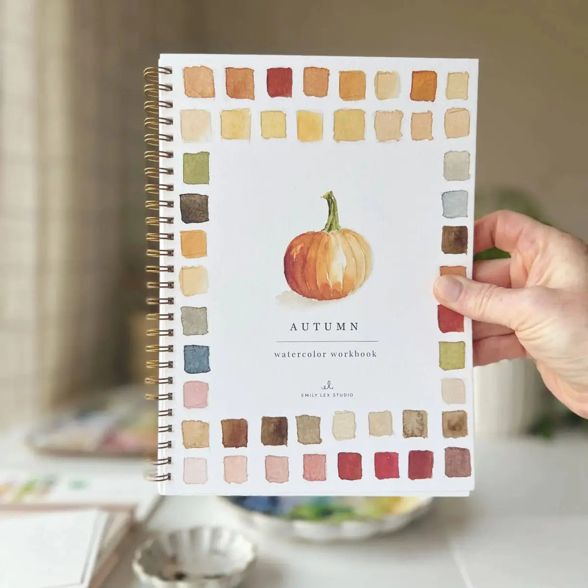 Watercolor Workbook - Autumn - emily lex studio