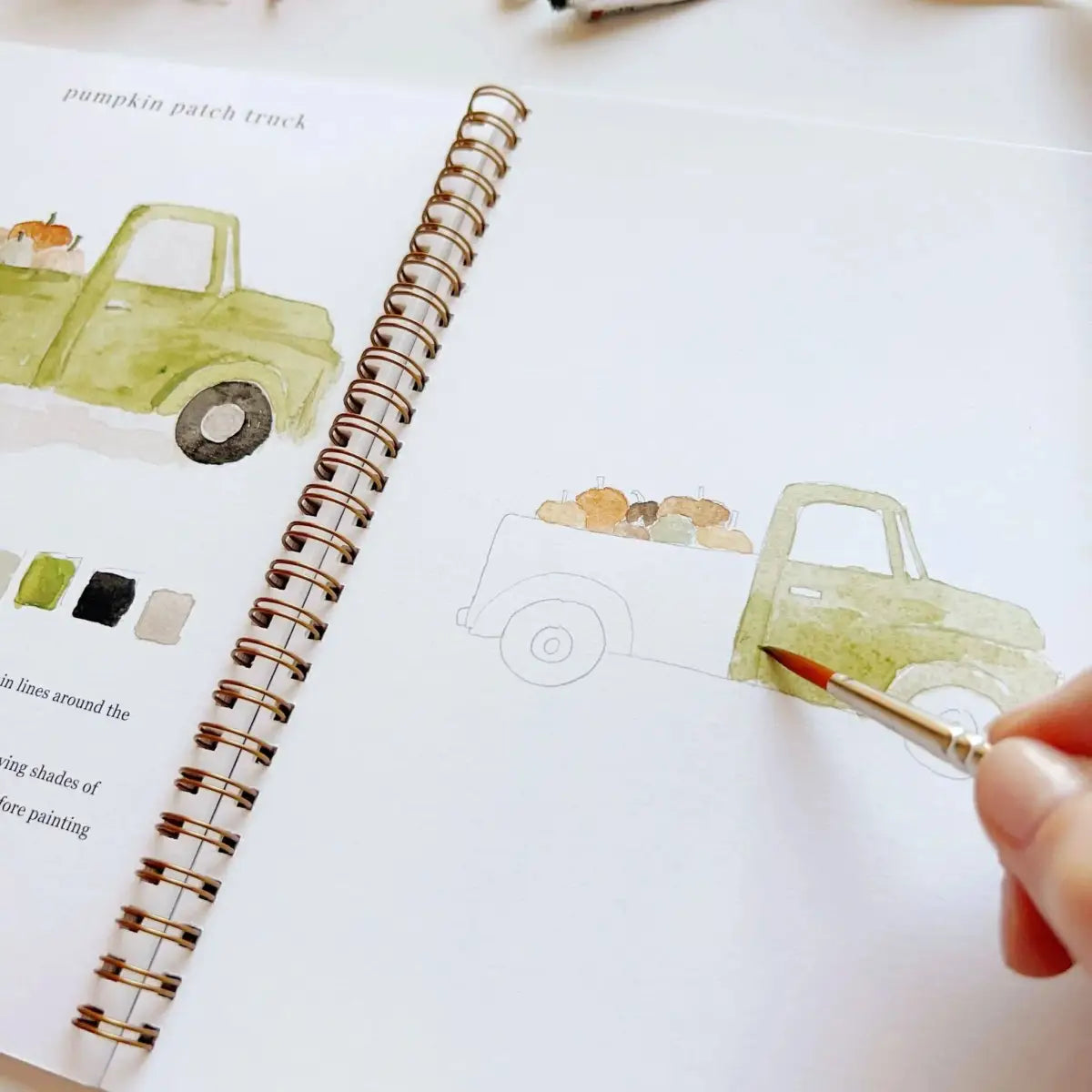 Watercolor Workbook - Autumn - emily lex studio