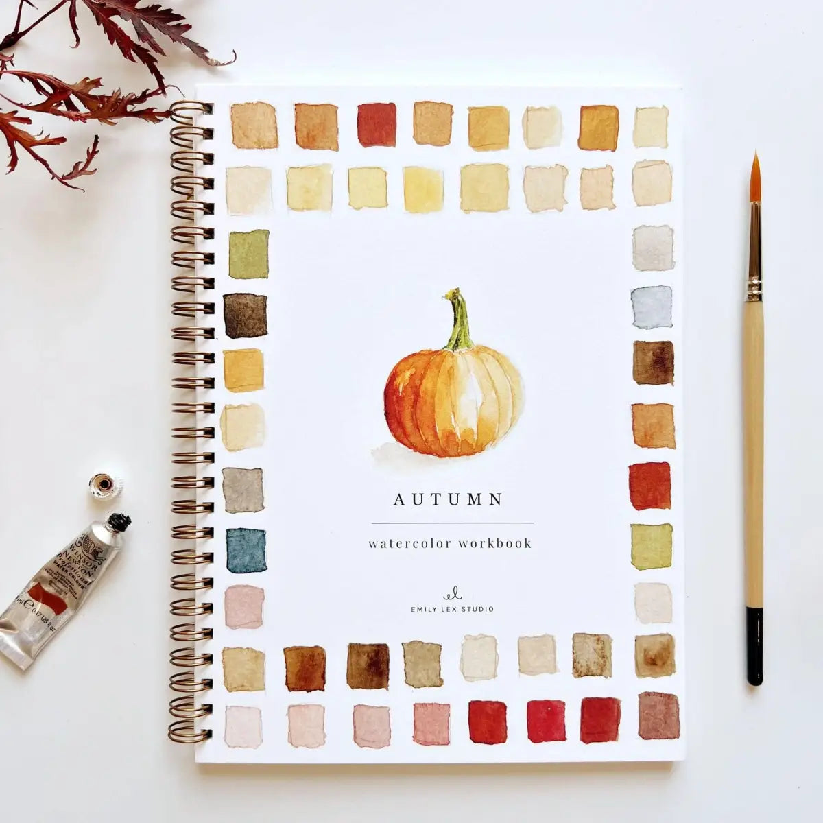 Watercolor Workbook - Autumn - emily lex studio