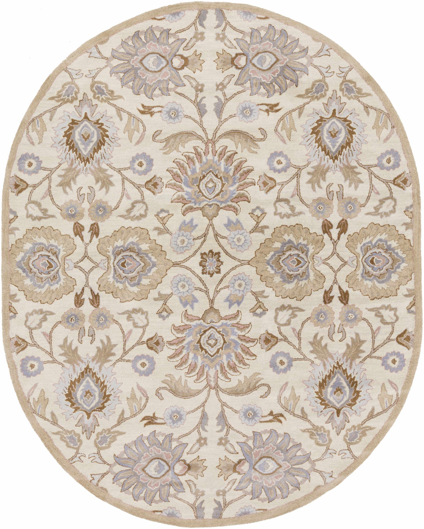 Conesus Hand Tufted Ivory 1109 Wool Rug