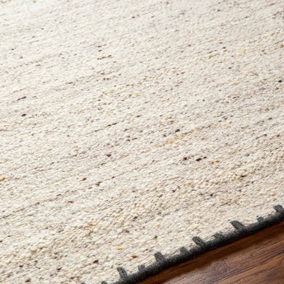 Ayumu Beige Hand Woven Wool Area Rug - 2’ x 3’ Rectangle - Boutique Rugs