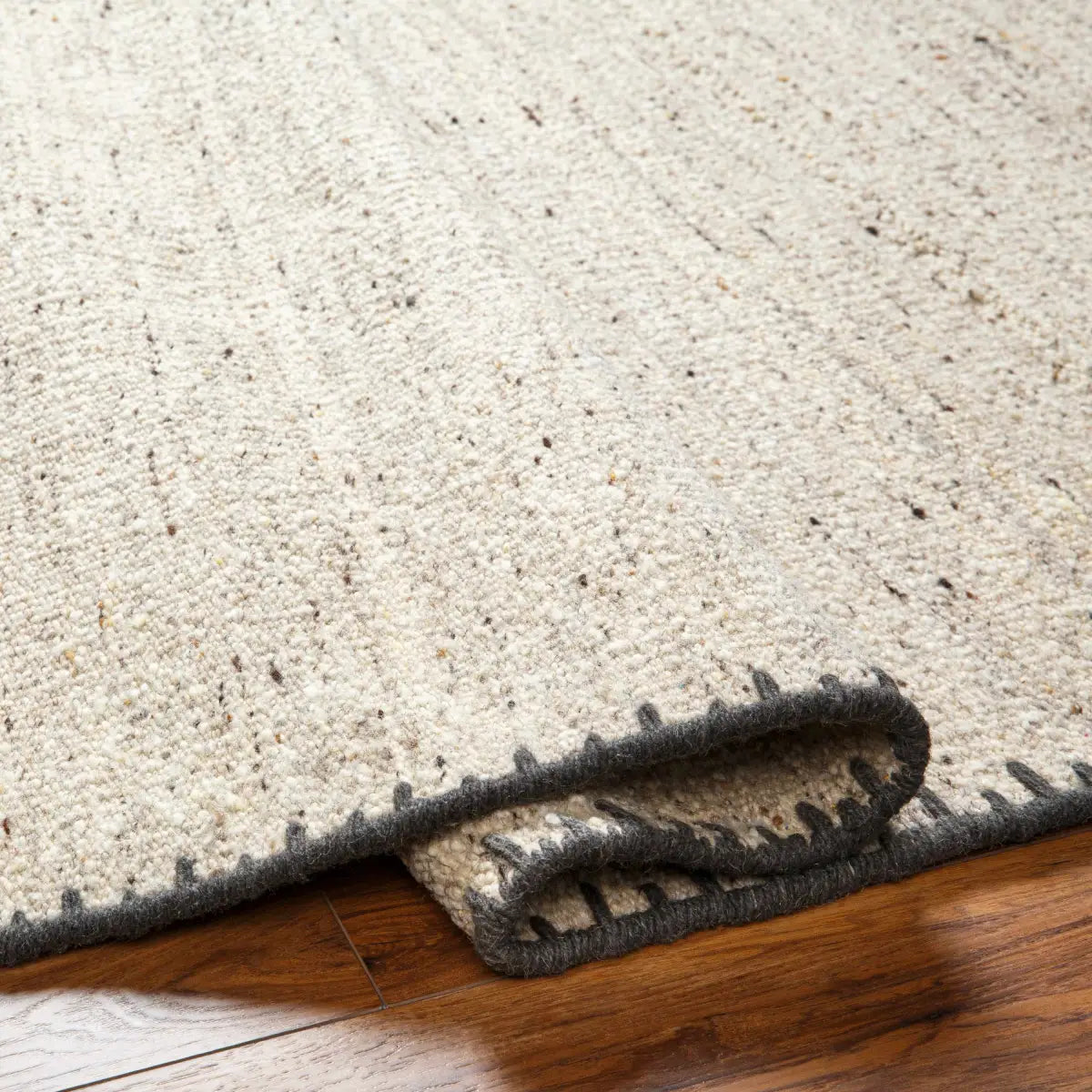 Ayumu Beige Hand Woven Wool Area Rug - Boutique Rugs