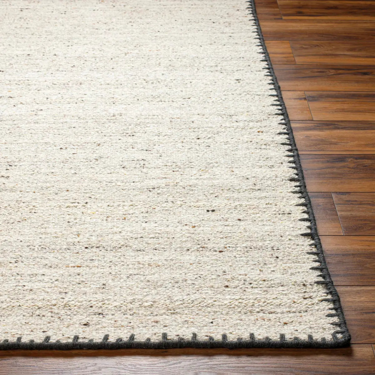Ayumu Beige Hand Woven Wool Area Rug - Boutique Rugs