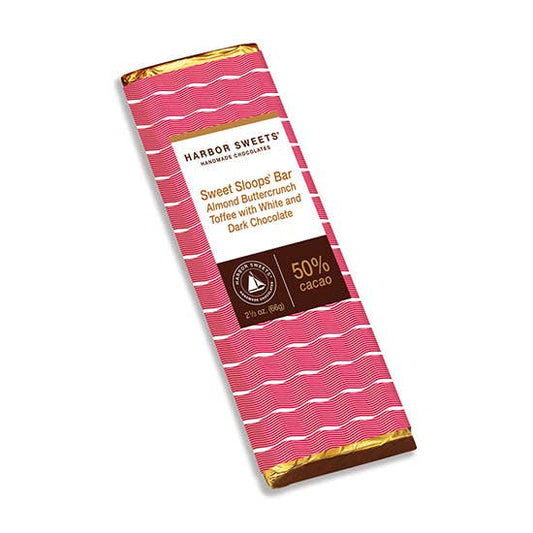 Sweet Sloops Almond Buttercrunch Chocolate Bar