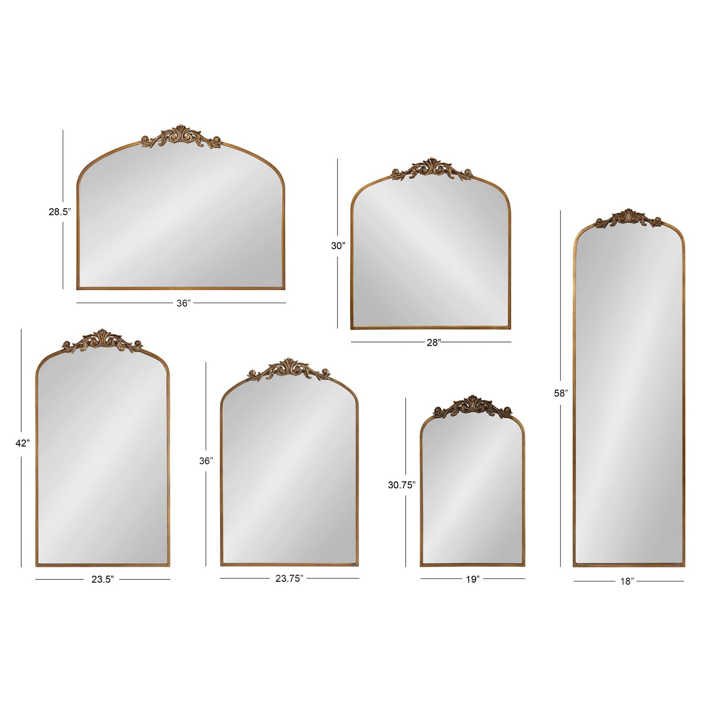 Arendahl Elegant Arch Mirror
