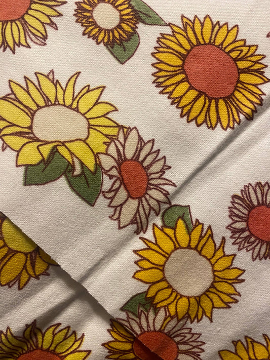 Reusable Dish Cloth: Sunflower