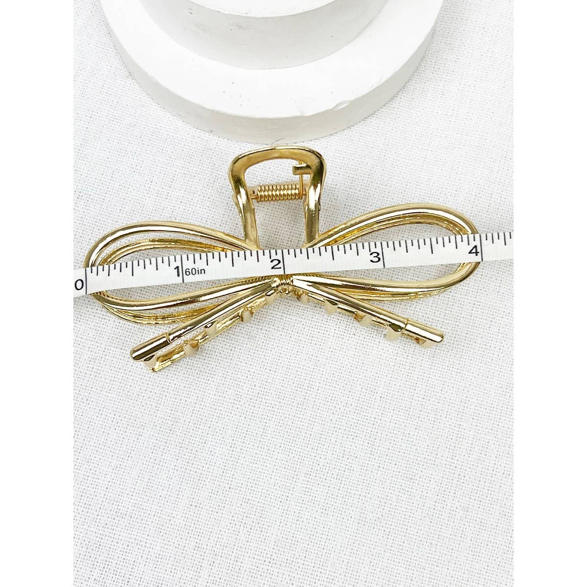 Metal Bow Shape Hair Claw Clip