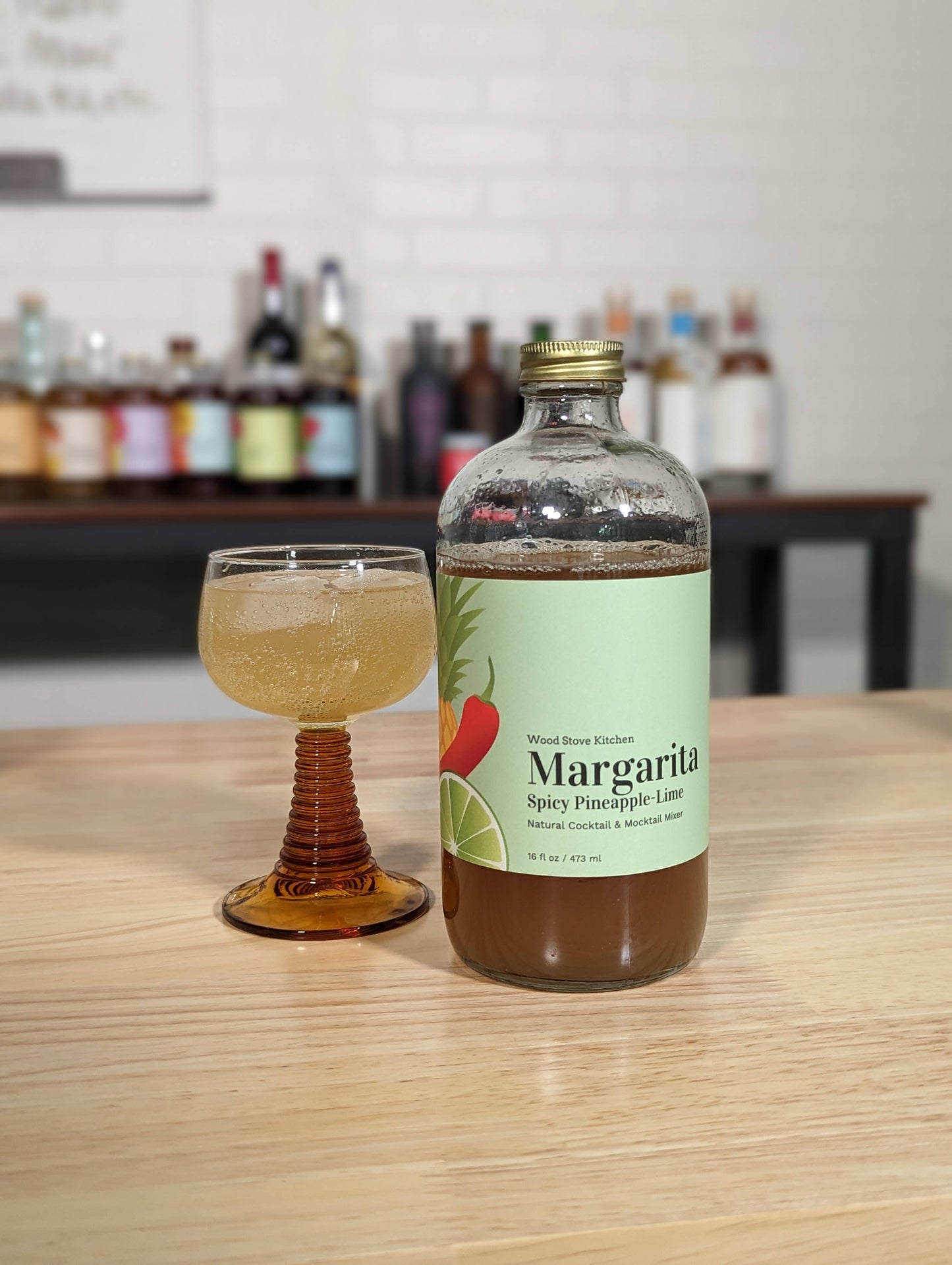 Margarita Mixer (Spicy Pineapple & Lime), 16 fl oz