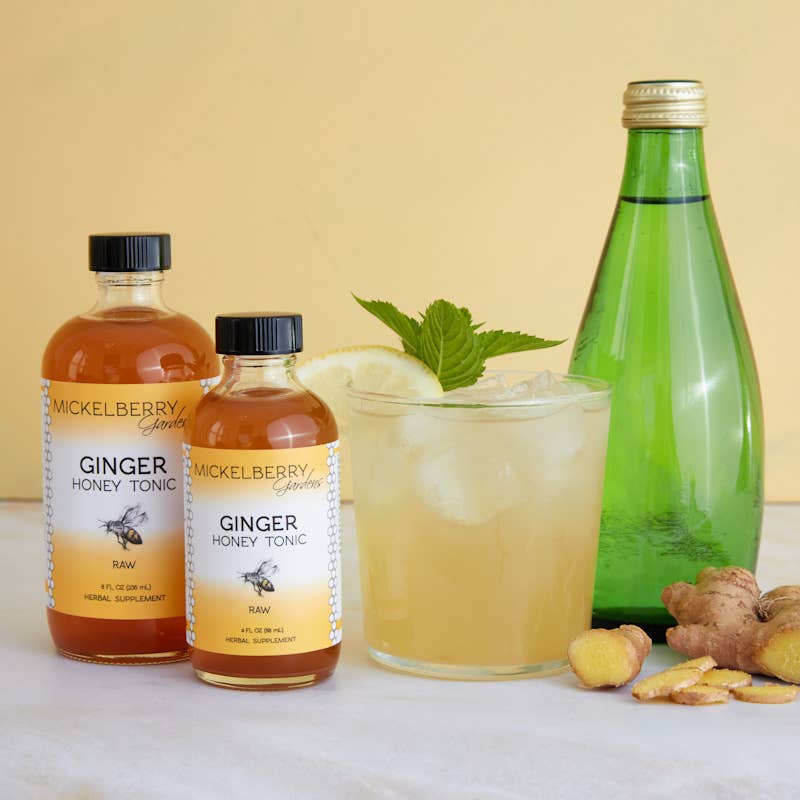 Ginger Herbal Honey Tonic - Mickelberry Gardens