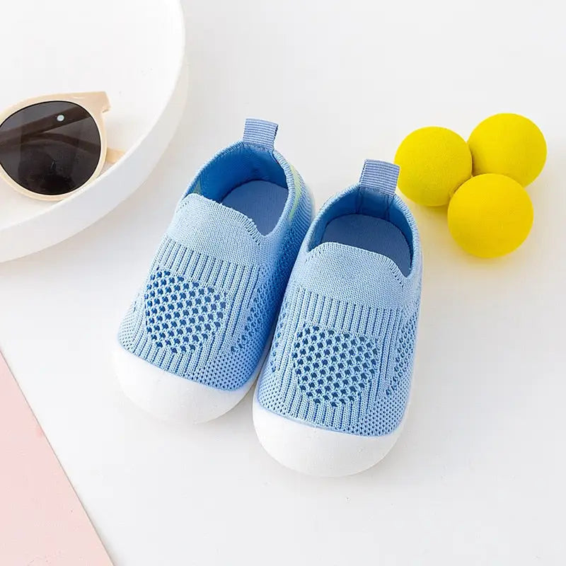 Baby First Walkers - Blue - 0-6 Months - Grookz Shoes