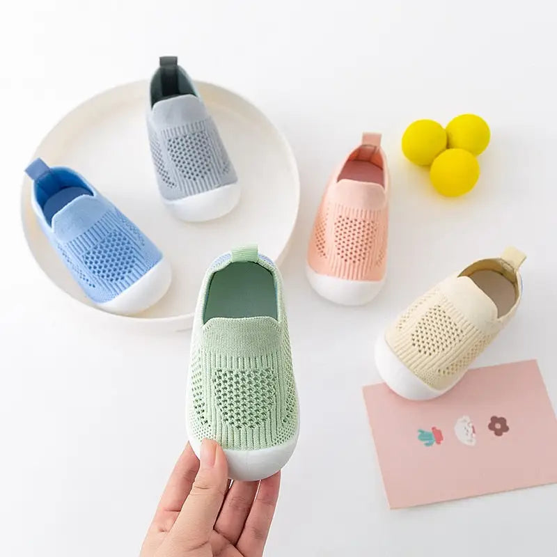 Baby First Walkers - Green - Grookz Shoes