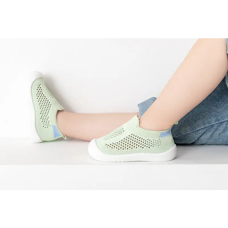 Baby First Walkers - Green - Grookz Shoes