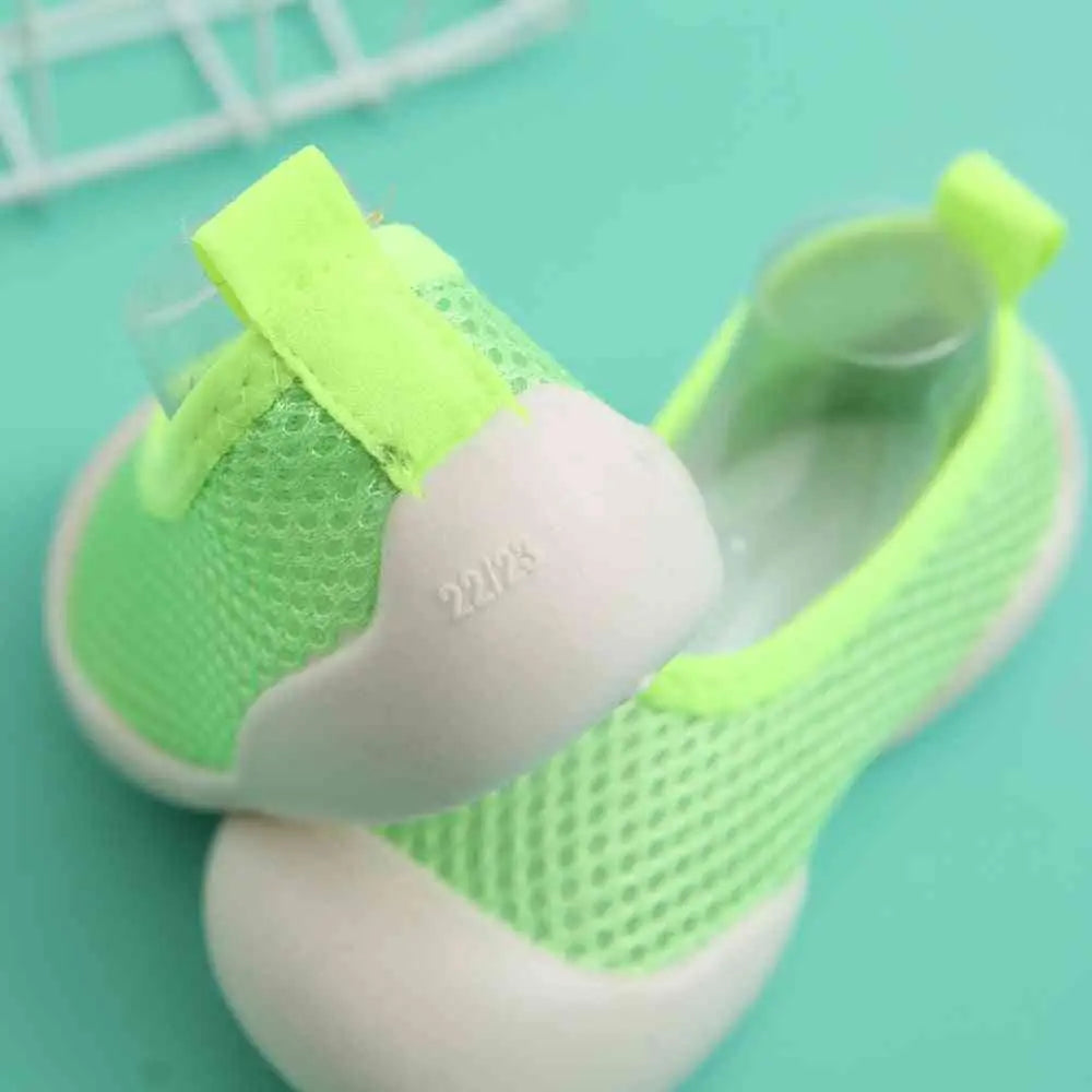 Baby First Walkers - Light Green - Grookz Shoes