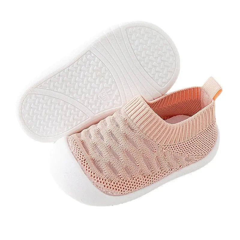 Baby First Walkers - Pink - Grookz Shoes