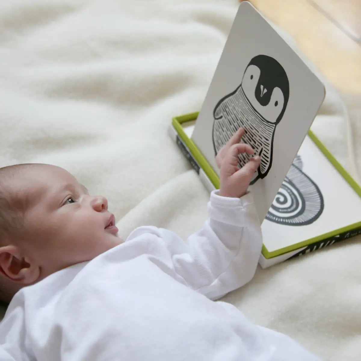 Baby Gift Set - Black + White - Newborn Toy - Wee Gallery