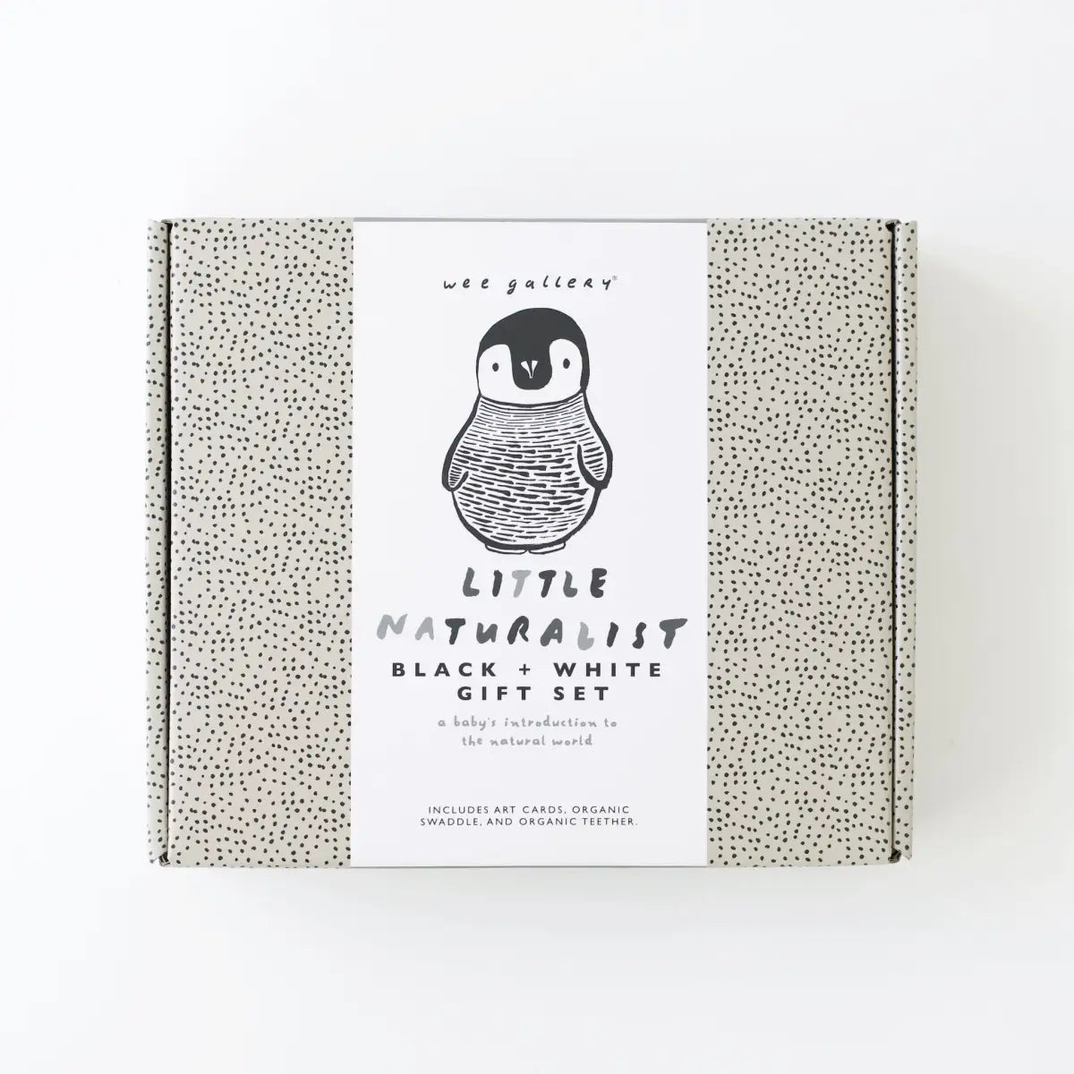 Baby Gift Set - Black + White - Newborn Toy - Wee Gallery
