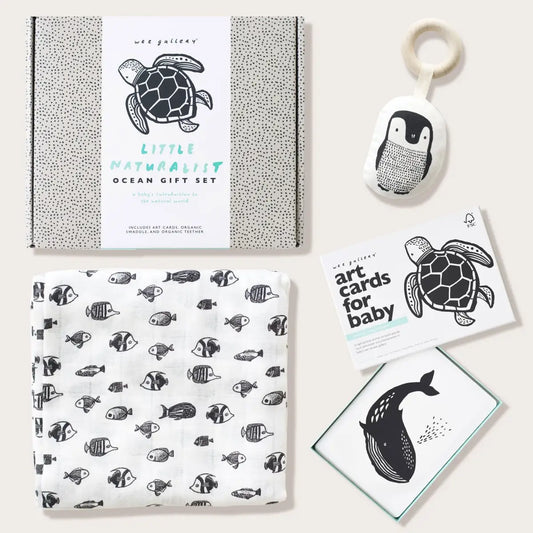 Baby Gift Set - Ocean - Newborn Toys - Wee Gallery