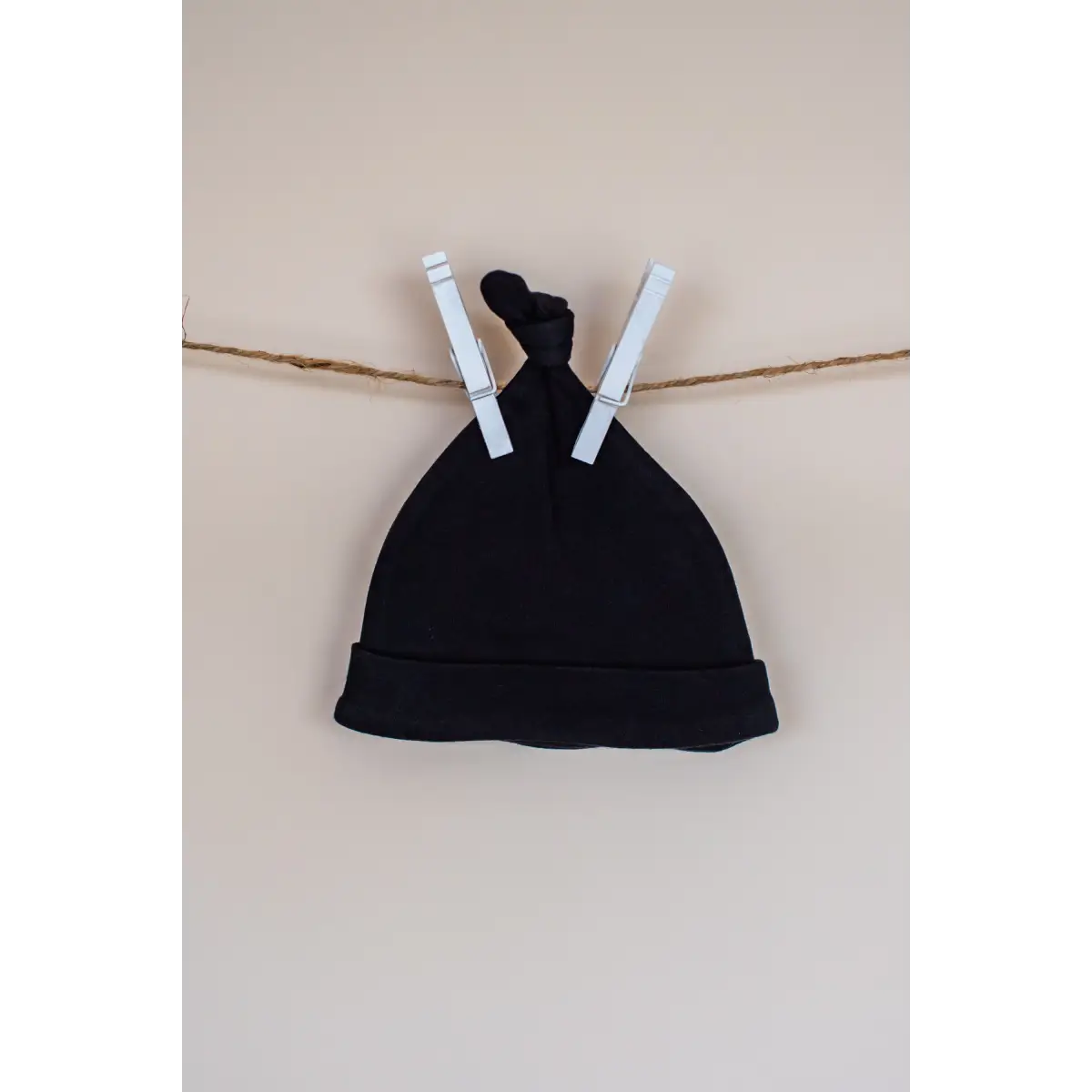 Baby Knot Hats - One Size / Black - ARB Blanks
