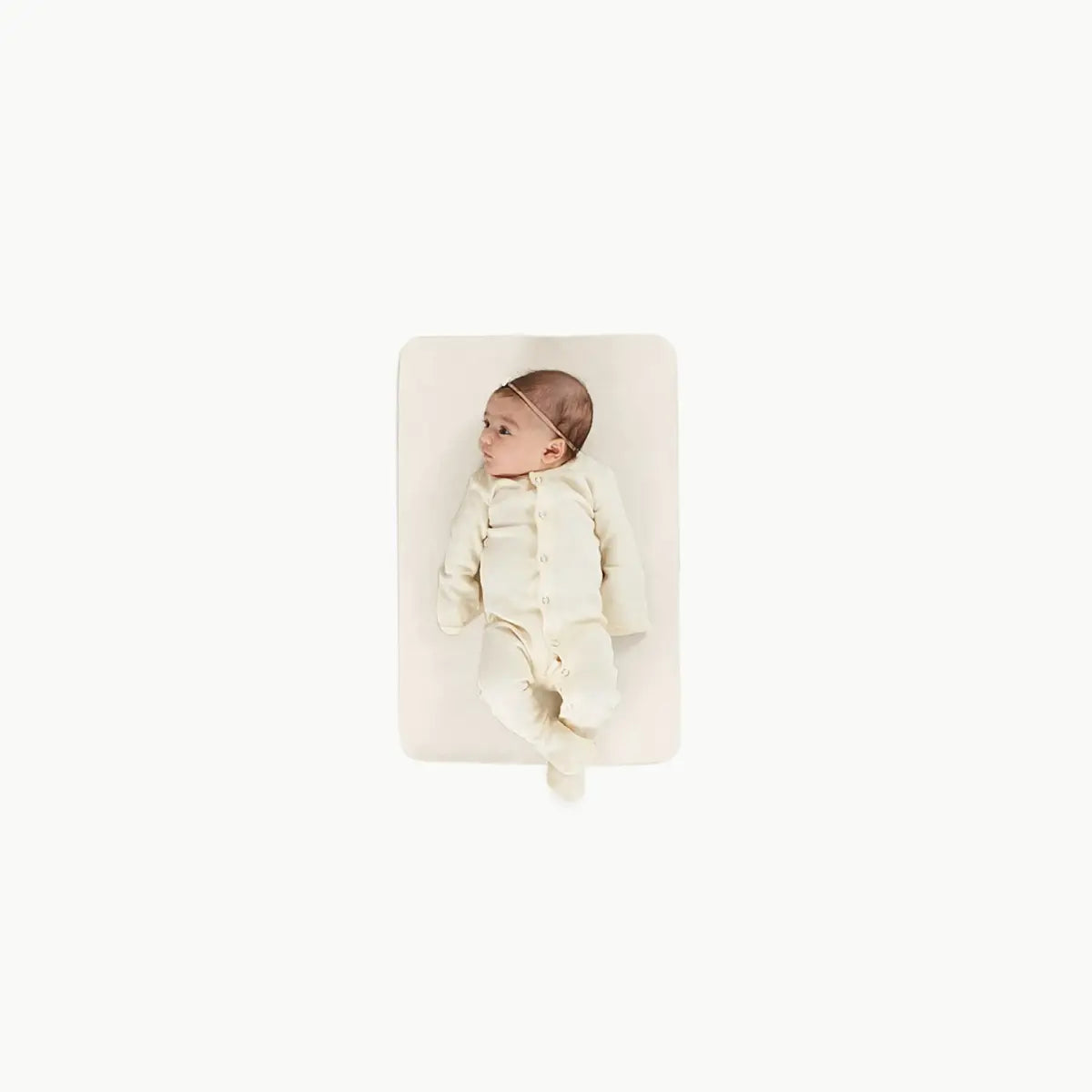 Baby Micro Changing Mat - Ivory - Gathre