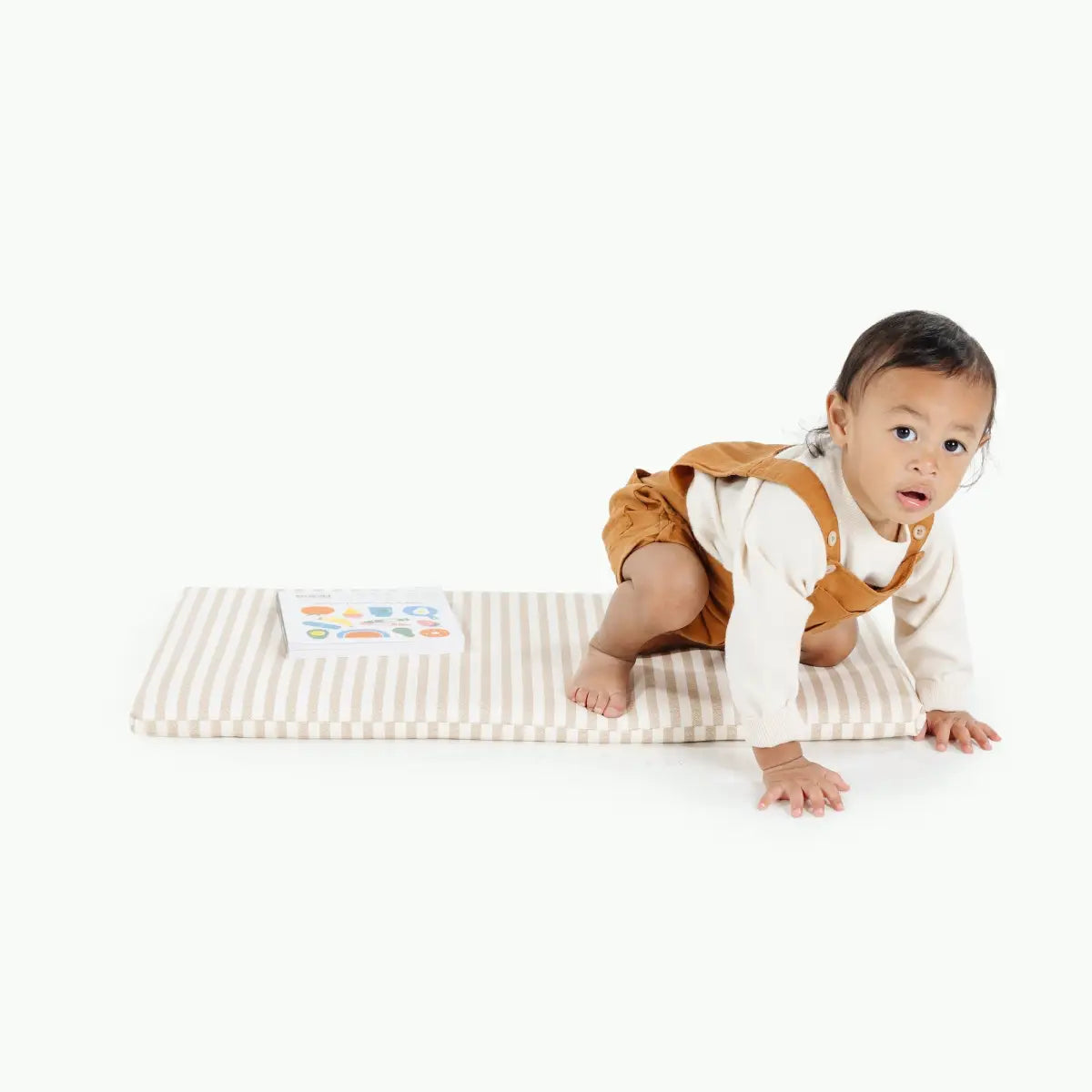 Baby Padded Changing Mat - Cafe Stripe - Gathre