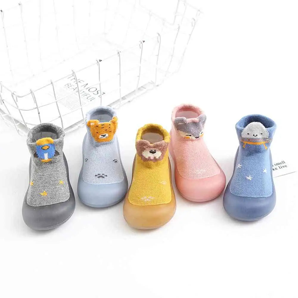 Baby Pattern Sock Shoes - Lion - Grookz Shoes