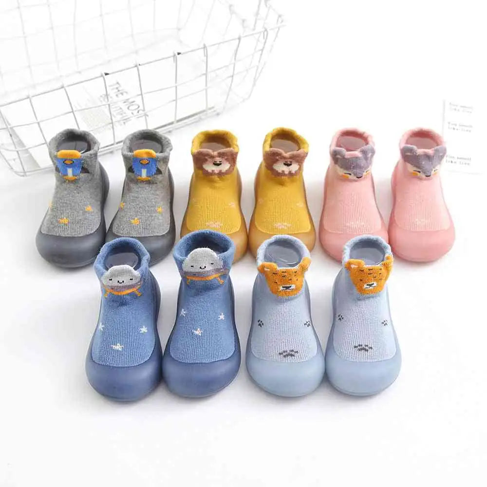 Baby Pattern Sock Shoes - Tiger - Grookz Shoes