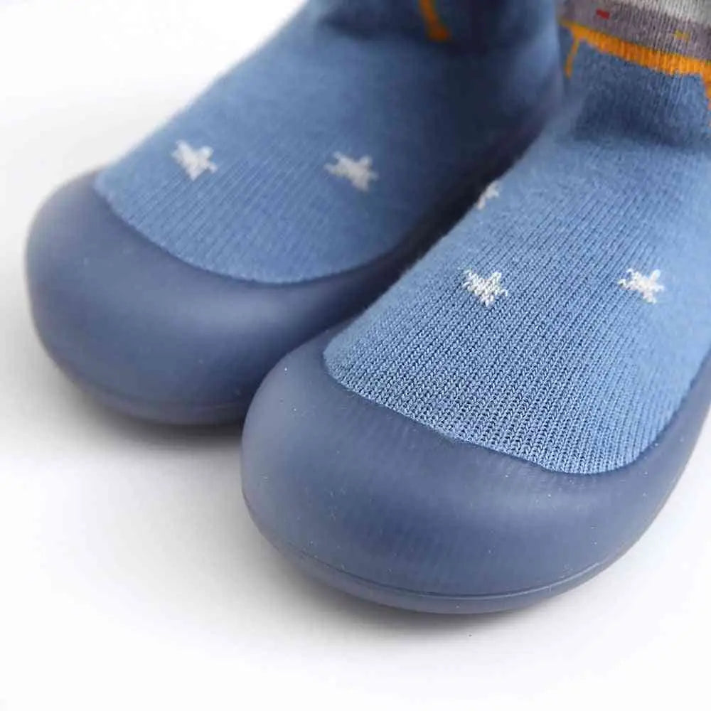 Baby Pattern Sock Shoes - UFO Alien - Grookz Shoes