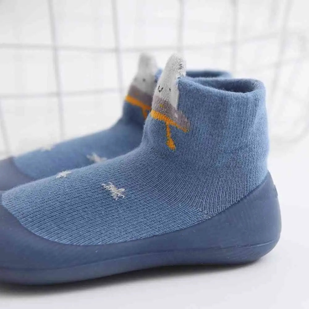 Baby Pattern Sock Shoes - UFO Alien - Grookz Shoes
