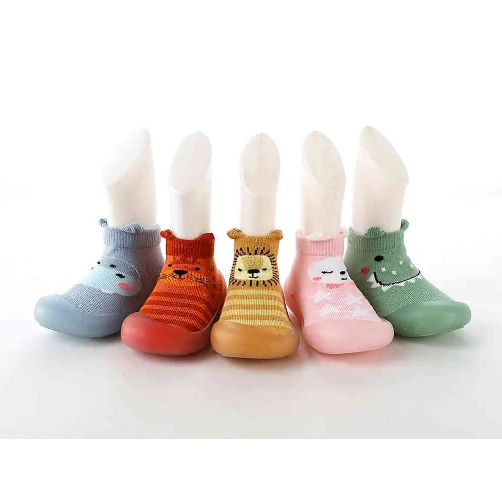 Baby Pet Sock Shoes - Monster Blue - Grookz Shoes