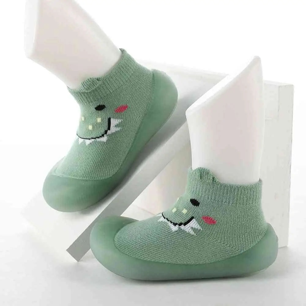 Baby Pet Sock Shoes - Monster Green - Grookz Shoes
