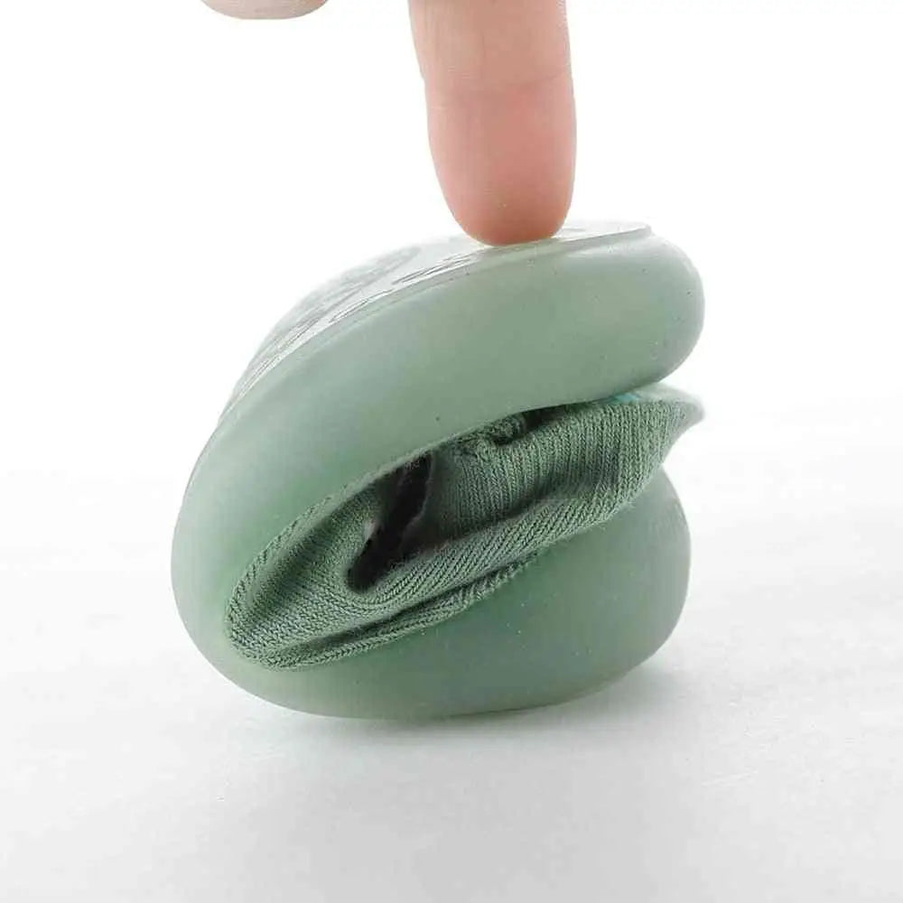 Baby Pet Sock Shoes - Monster Green - Grookz Shoes