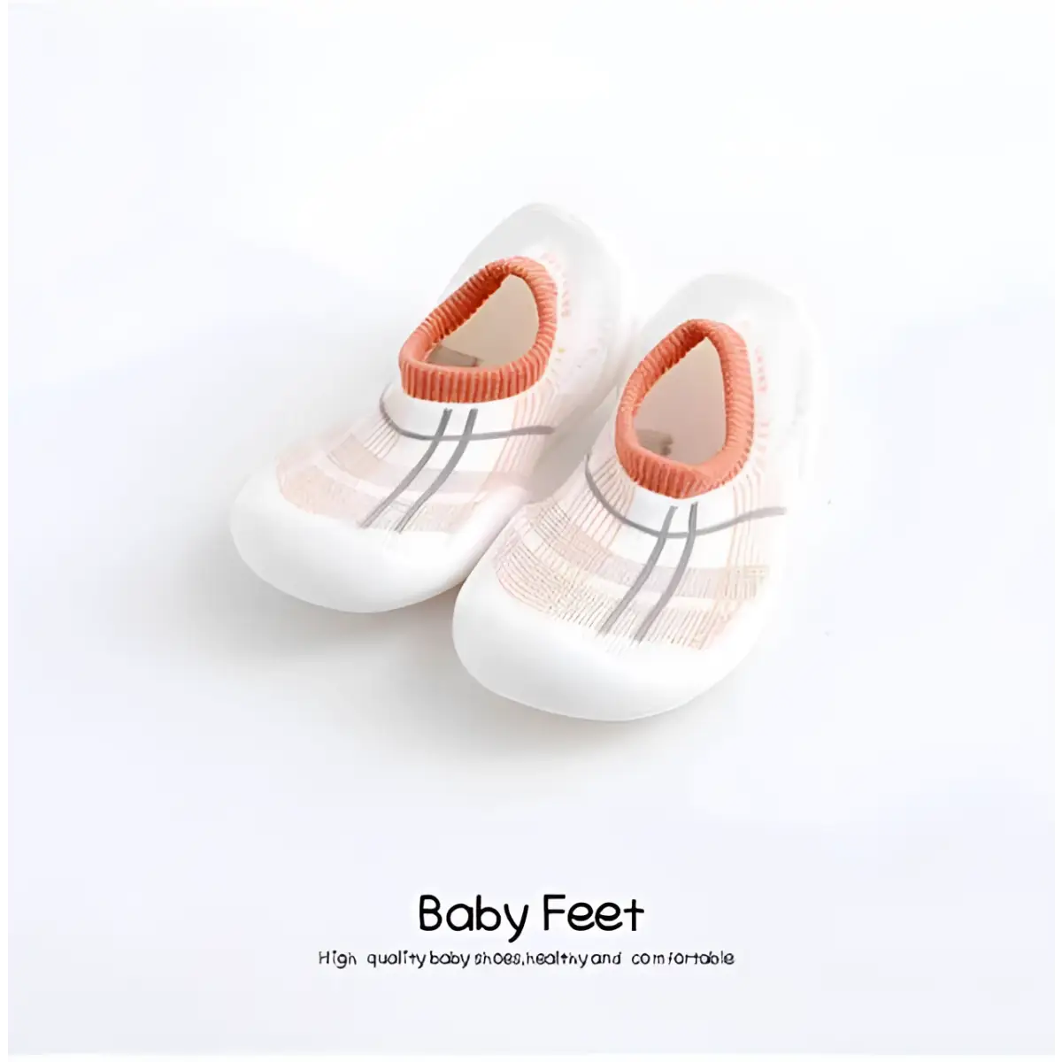 Baby Sock Shoes - Modern Pink - 0-6 Months - Grookz Shoes