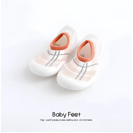 Baby Sock Shoes - Modern Pink - 0-6 Months - Grookz Shoes