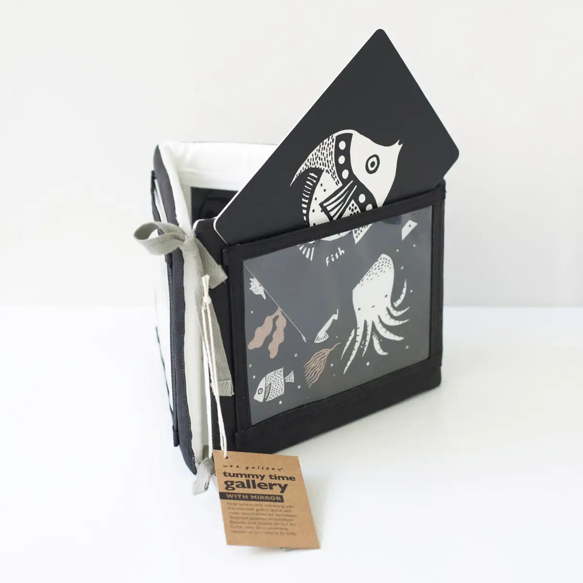 Baby Toy Gift - Tummy Time Gallery with Mirror - Wee Gallery