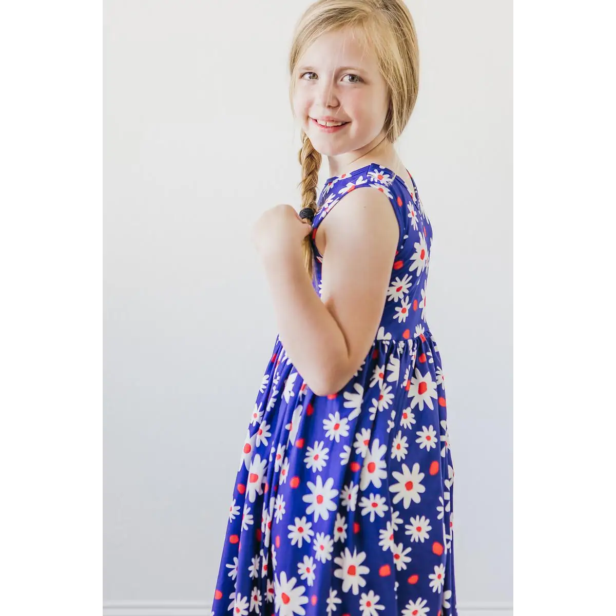 Tank Twirl Dress - Baby You’re a Firework - Patriotic Floral - Mila & Rose ®
