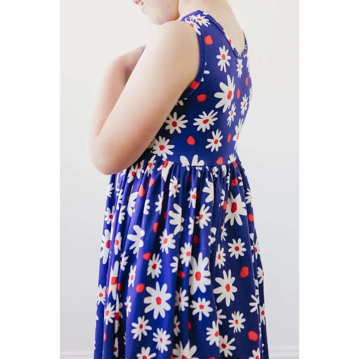 Tank Twirl Dress - Baby You’re a Firework - Patriotic Floral - Mila & Rose ®