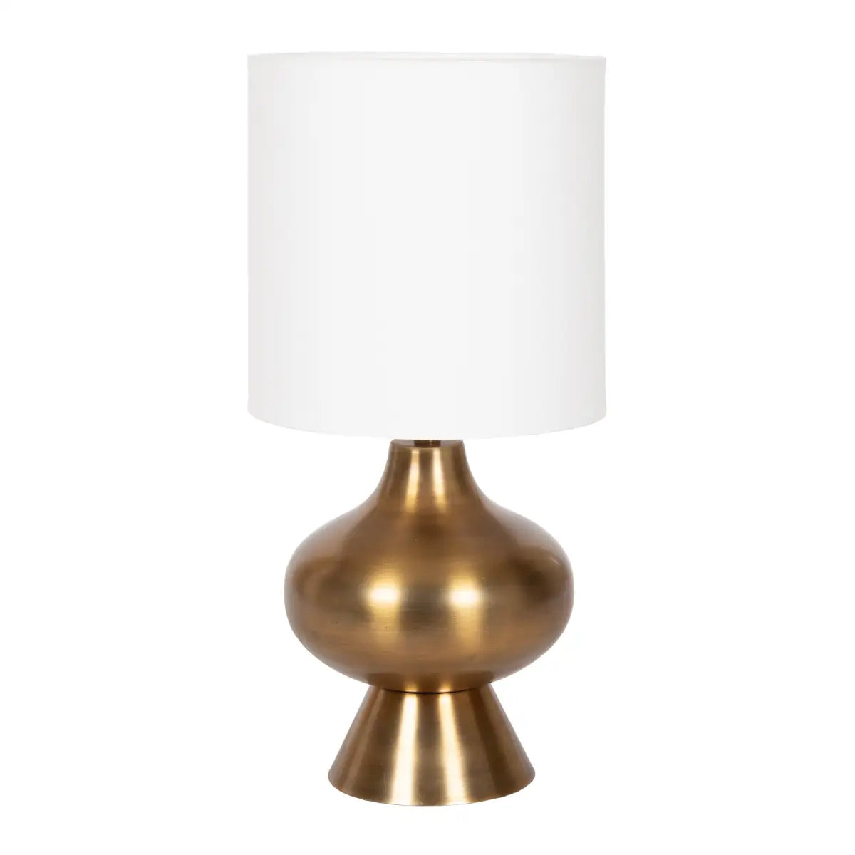 Bahira Modern Tabletop Lamp - Gold - kateandlaurel