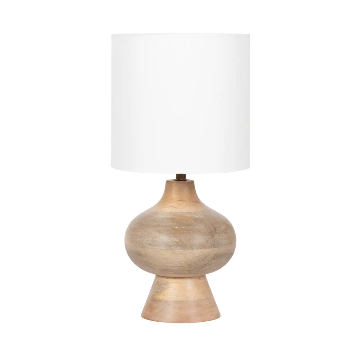 Bahira Modern Tabletop Lamp - Natural - kateandlaurel