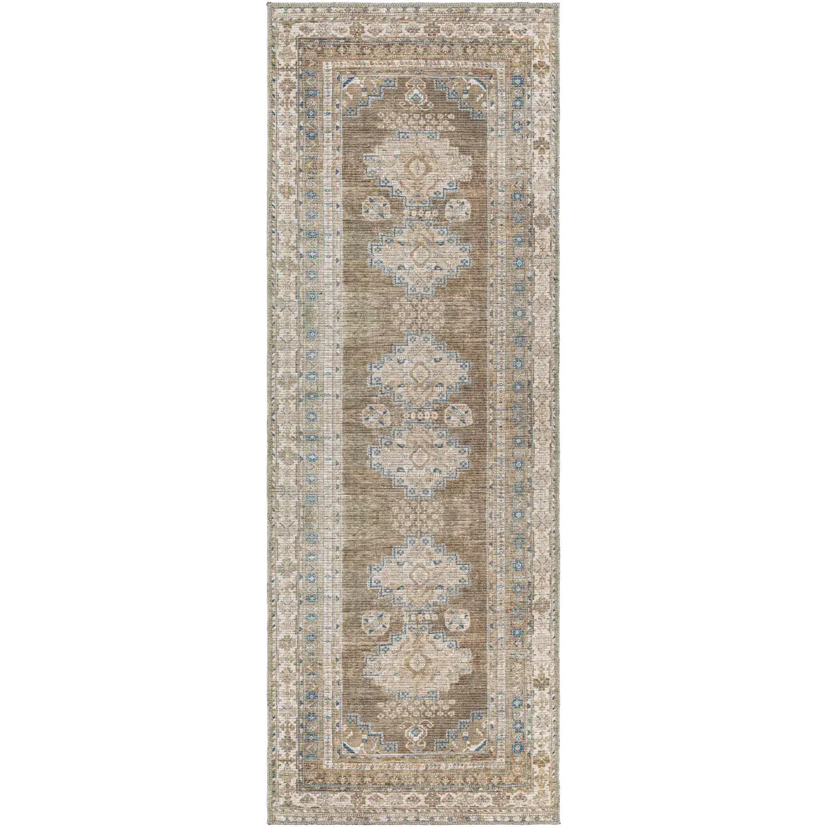Baltinglass Washable Area Rug - 2’7’’ x 7’3’’ Runner - Boutique Rugs