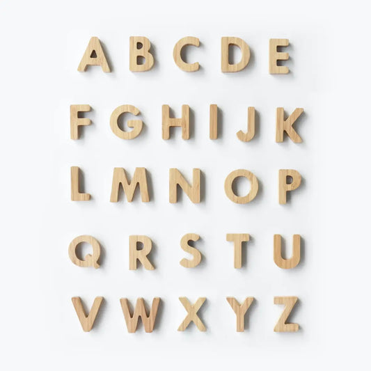 Bamboo Alphabet - Wee Gallery