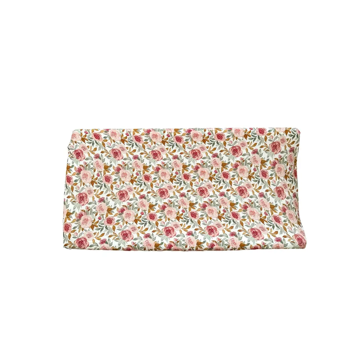Bamboo Changing Pad Cover - Dusty Pink Floral - Harp Angel Boutique