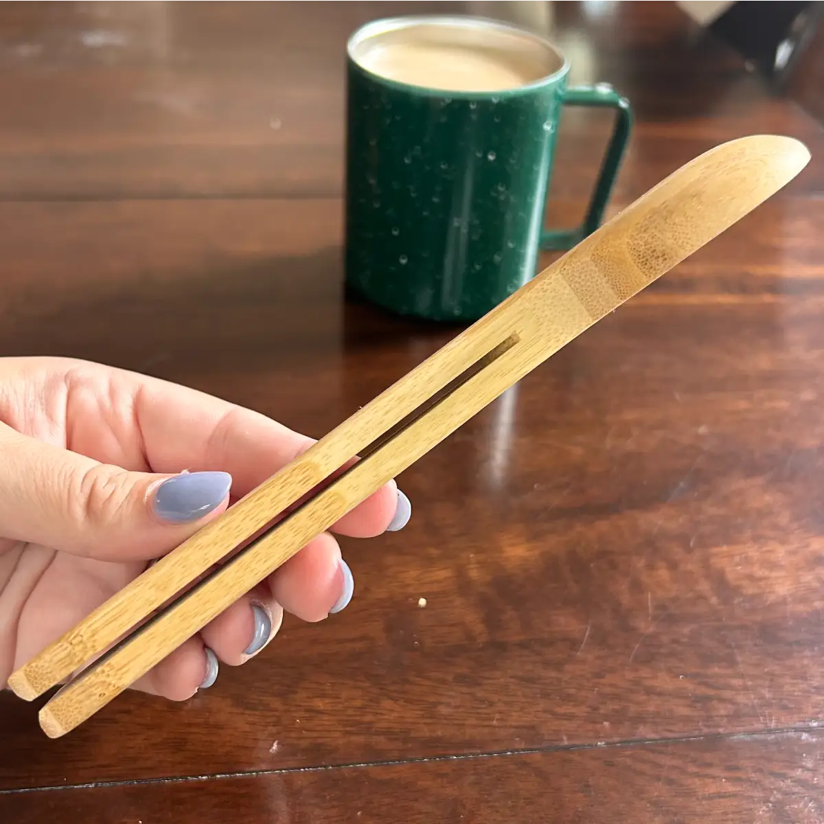 Bamboo Coffee Scoop with Bag Clip - Bamboo Switch