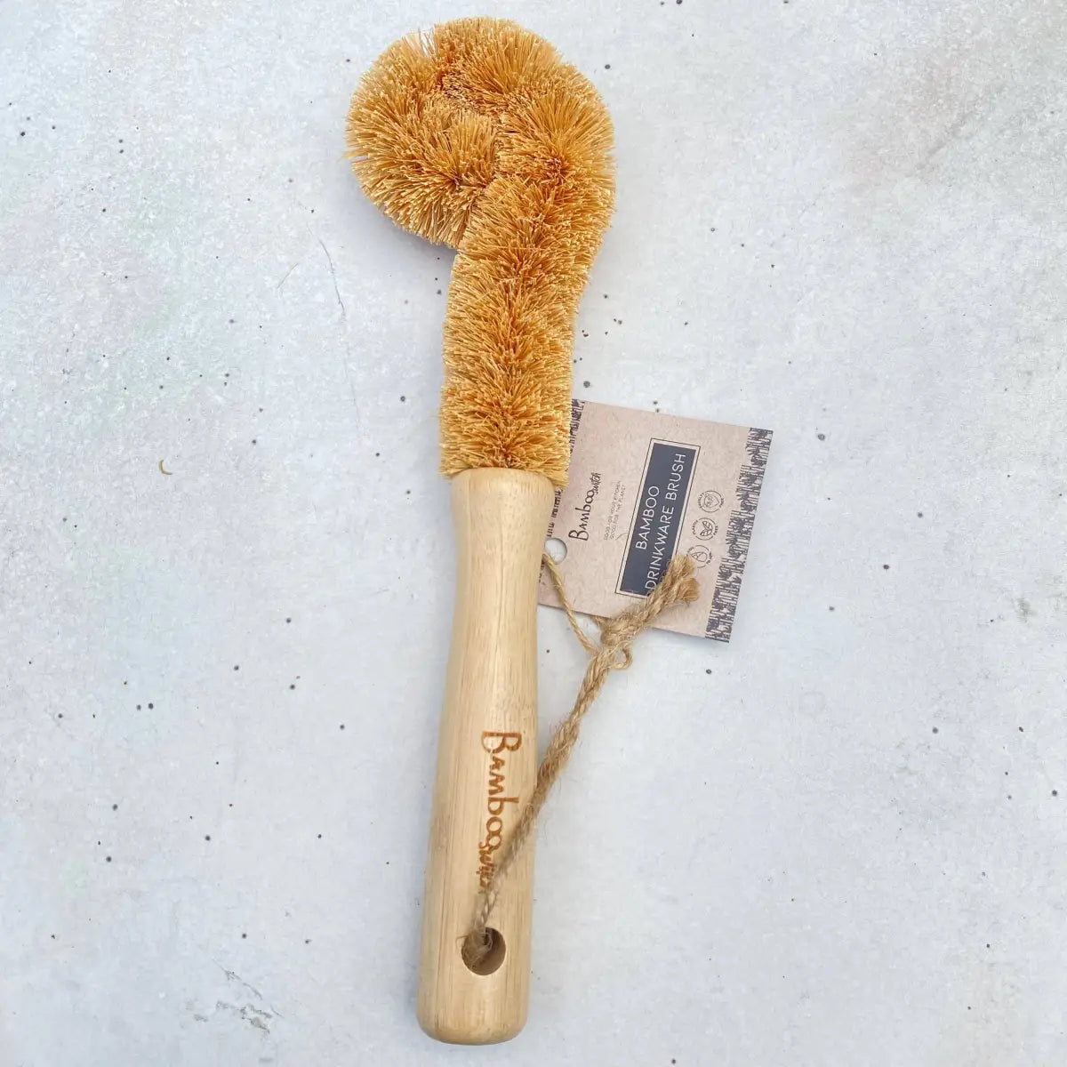 Glass Cleaning Brush - Eco Friendly Bamboo - Bamboo Switch
