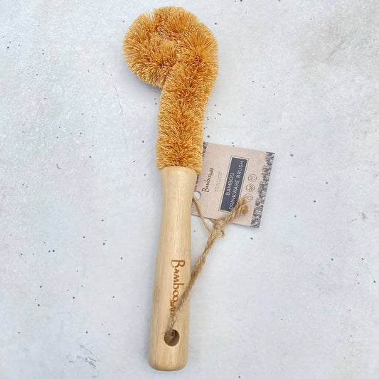 Glass Cleaning Brush - Eco Friendly Bamboo - Bamboo Switch