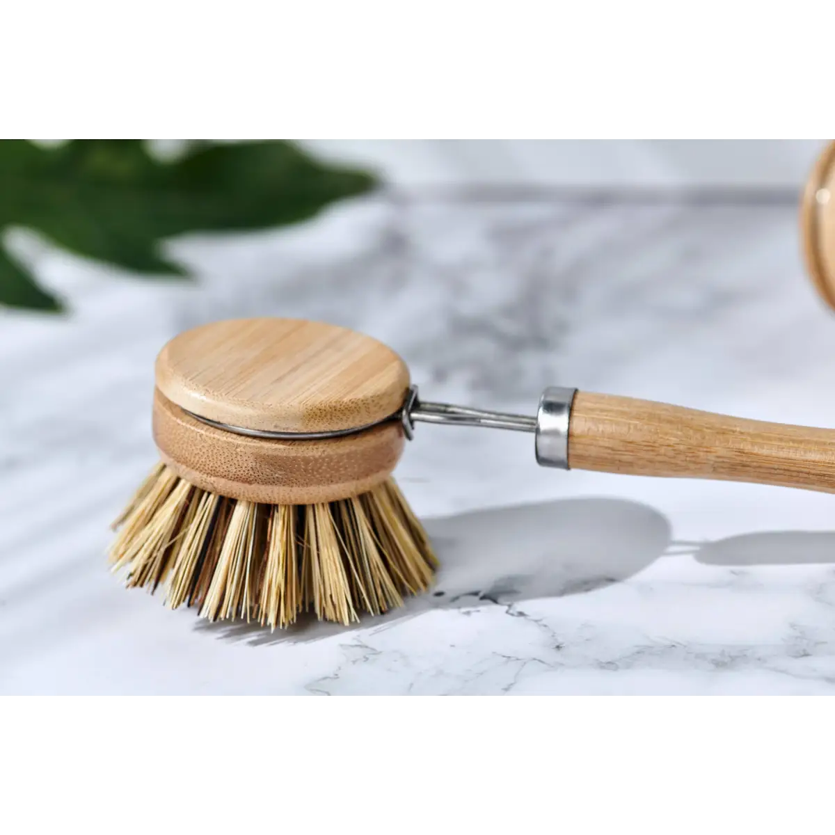 Bamboo Handle Dish Brush - Firm - Desesh