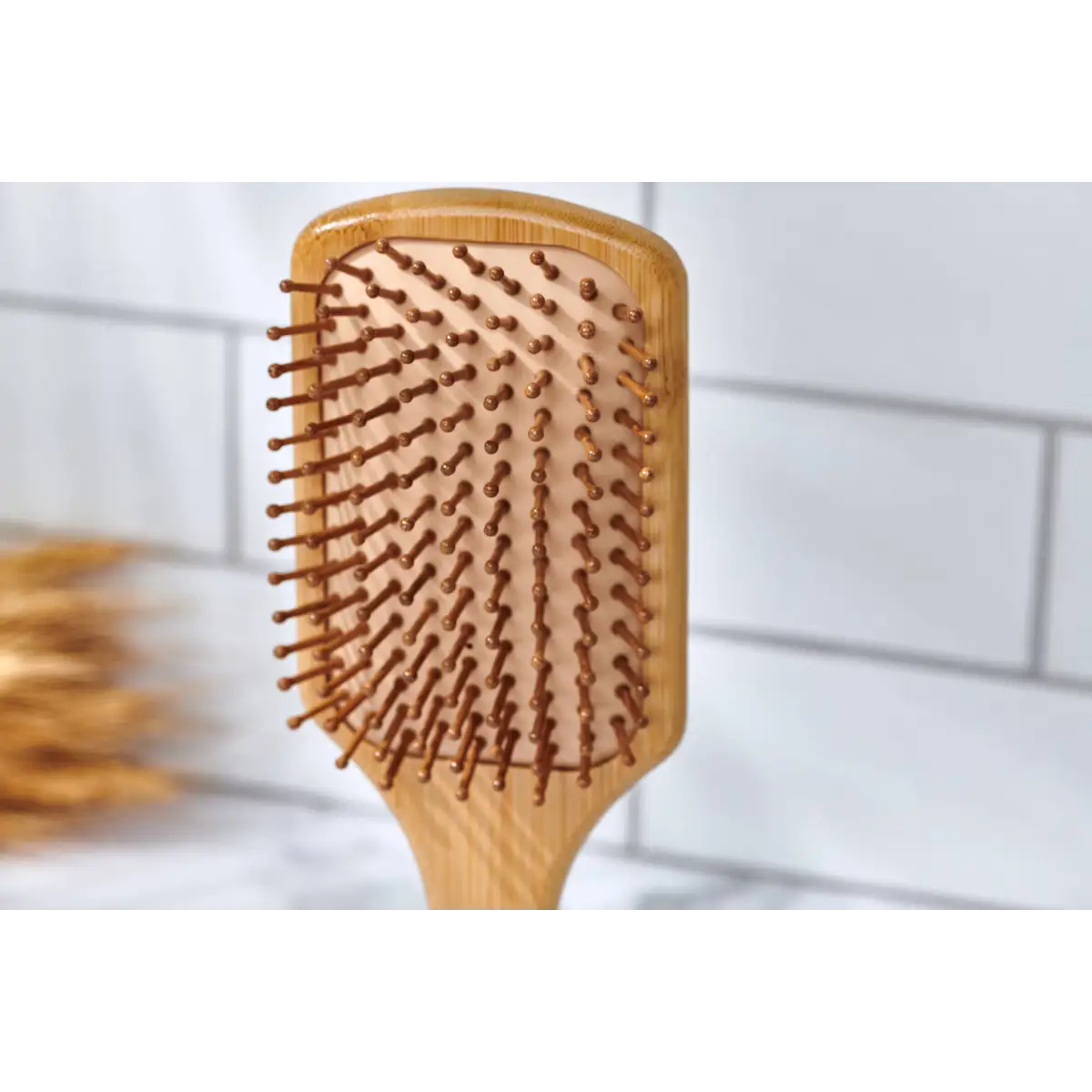 Bamboo Paddle Hair Brush - Desesh
