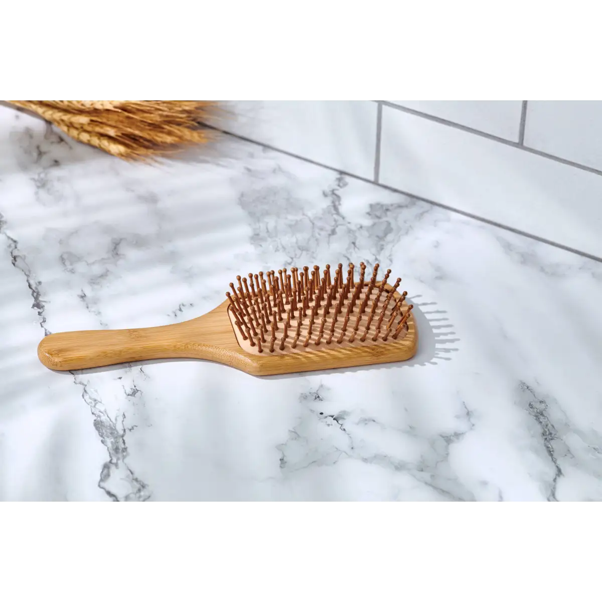 Bamboo Paddle Hair Brush - Desesh