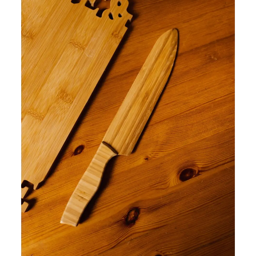 Bamboo Pastry & Cake Knife - Bamboo Switch