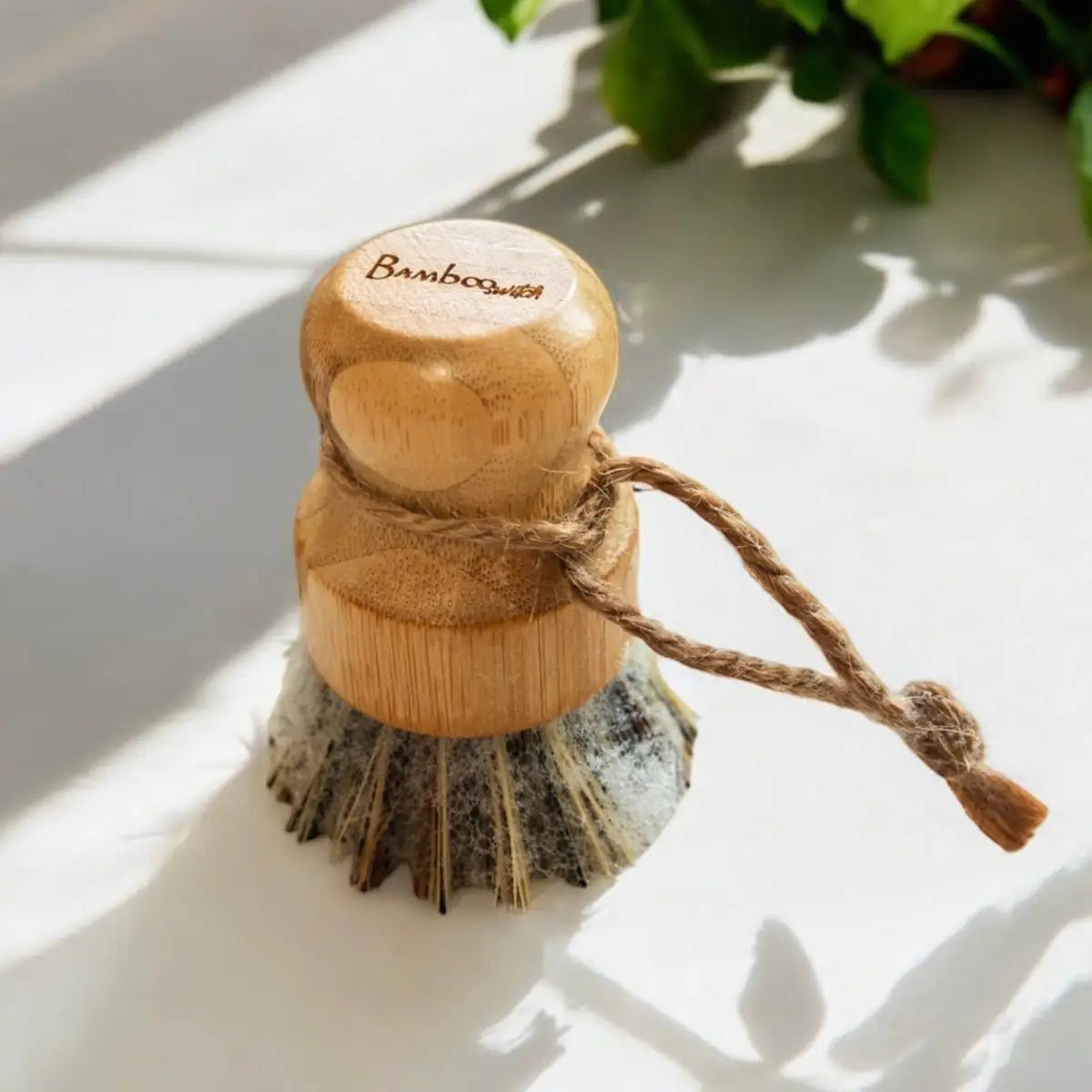 Pot Scrubber Brush - Eco Friendly Bamboo - Bamboo Switch