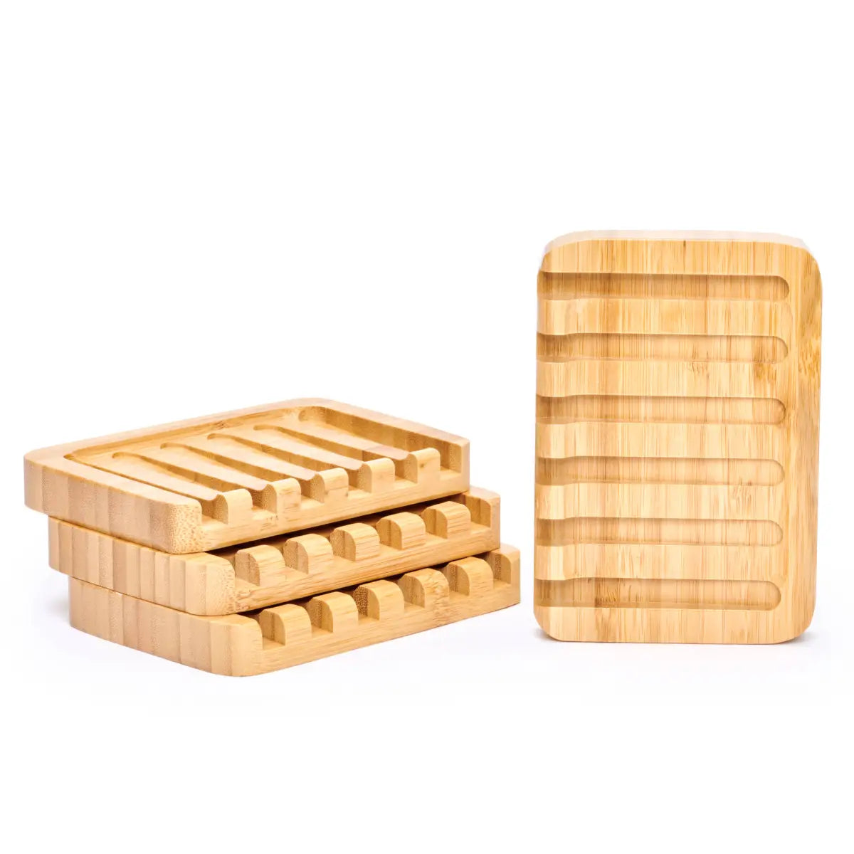 Bamboo Soap Dish - Self-Draining - Desesh